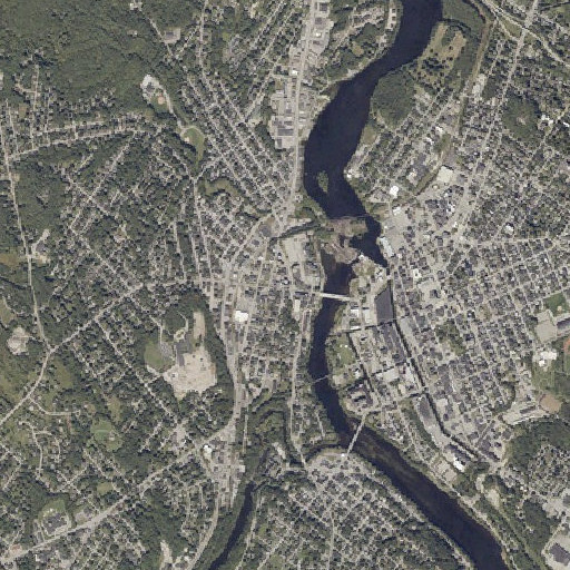 Aerial imagery of Androscoggin County Jail, ME