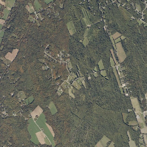 Aerial imagery of Deane Cemetery, ME