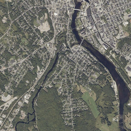 Aerial imagery of Pulsifer Field, ME