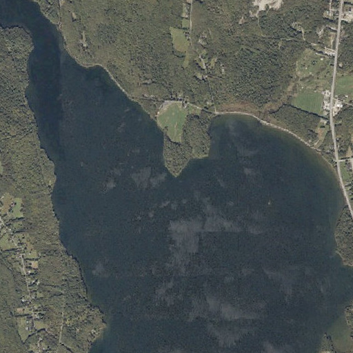 Aerial imagery of Salmon Point, ME