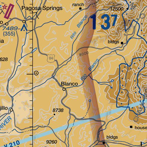 FAA VFR chart of Winter Hills, CO