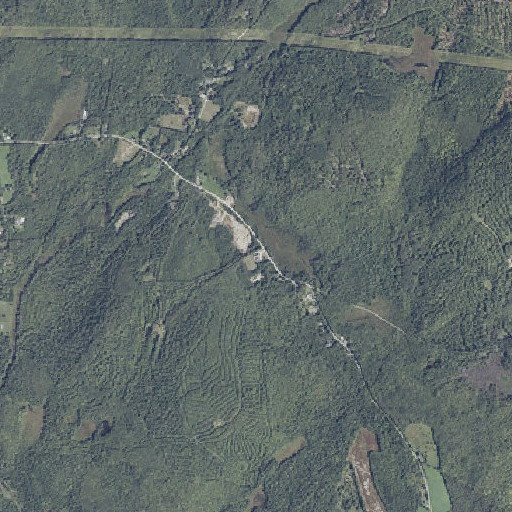 Aerial imagery of Somerville Elementary School, ME
