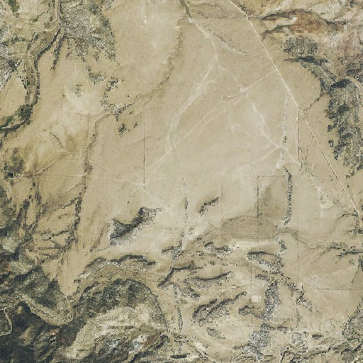 Aerial imagery of South Webster Park, CO