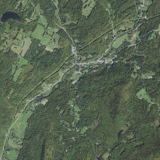 Aerial imagery of Jaquith Public Library, VT