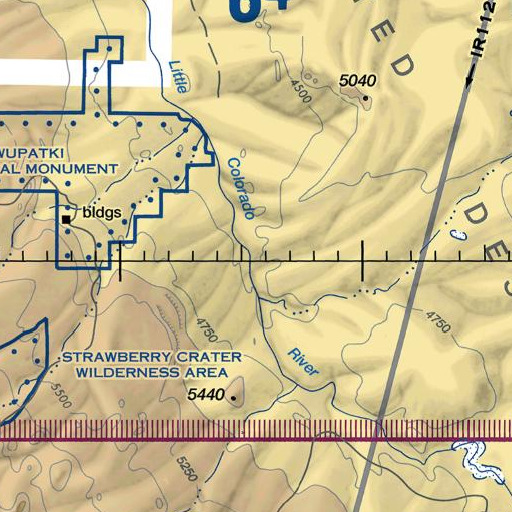FAA VFR chart of Box Spring, AZ