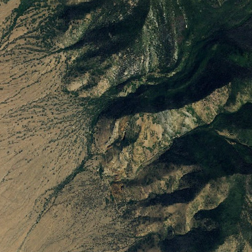 Aerial imagery of Orient Mine, CO