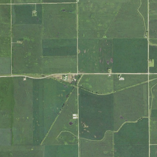 Aerial imagery of Gerled, IA