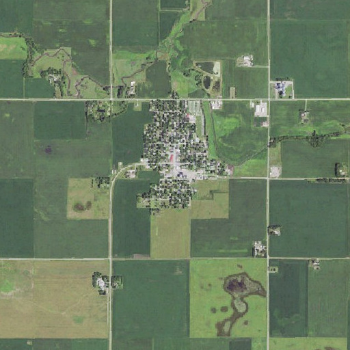 Aerial imagery of Stateline Co-op Elevator, IA