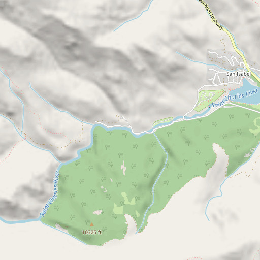 OpenStreetMap map of Beaver Creek, CO