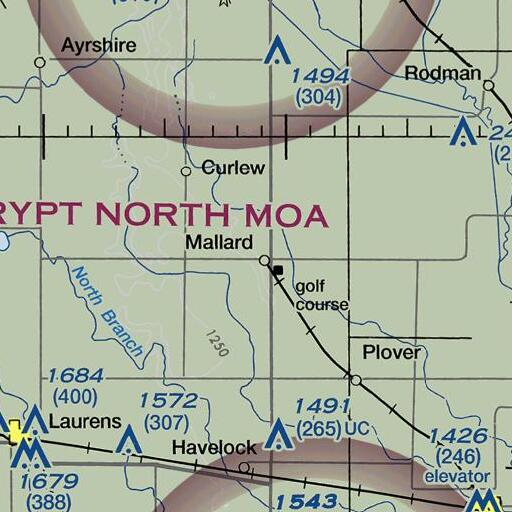 FAA VFR chart of West Bend Elevator Company Elevator, IA