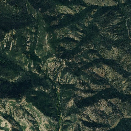 Aerial imagery of Medano Pass, CO