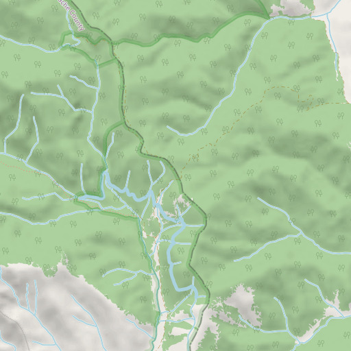 OpenStreetMap map of Medano Pass, CO