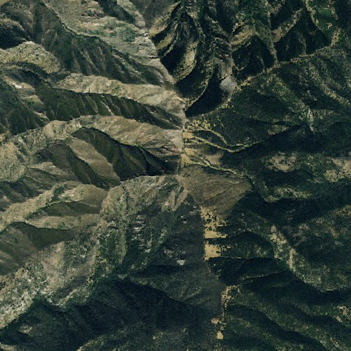 Aerial imagery of Mount Zwischen, CO