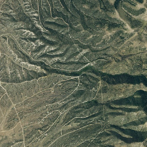 Aerial imagery of Cat Spring, CO