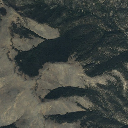Aerial imagery of Grassy Mountain, MT