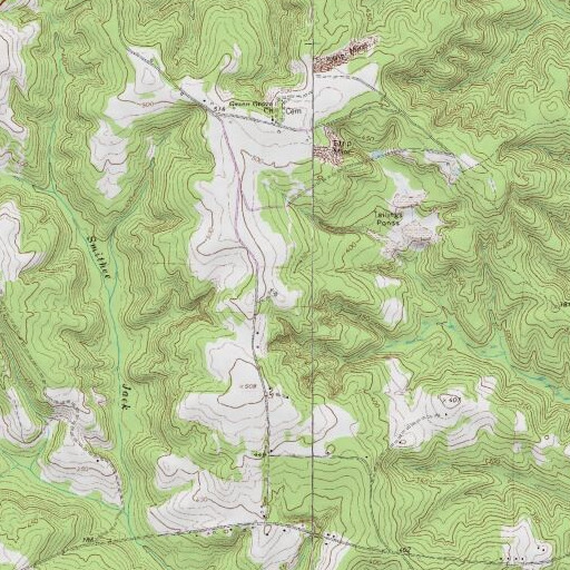 USGS 24K topo map of Georgetown North Division, GA