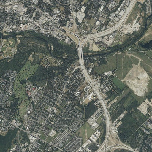 Aerial imagery of Austin Division, TX