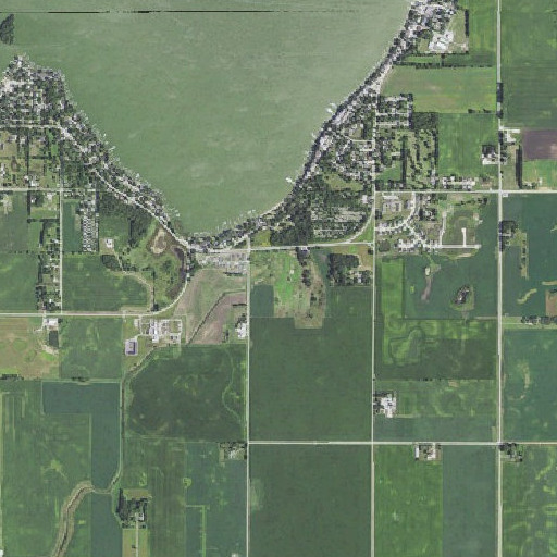 Aerial imagery of Arrowhead Golf Course, IA
