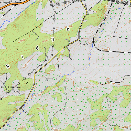 OpenTopoMap map of Globe Mine, CO