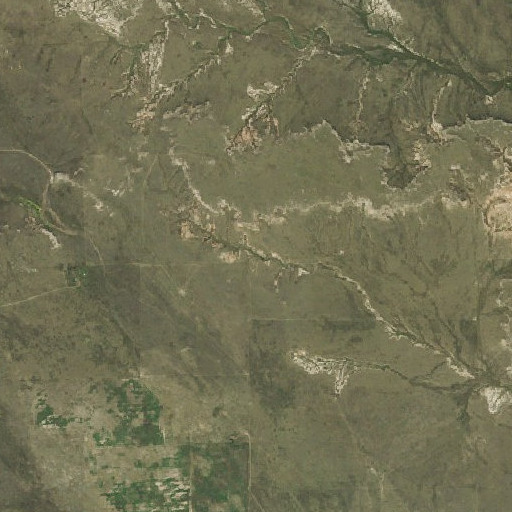 Aerial imagery of Antelope Spring, CO