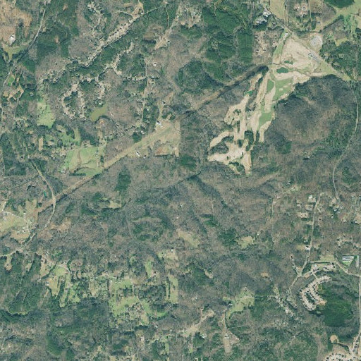 Aerial imagery of Cagle Creek, GA