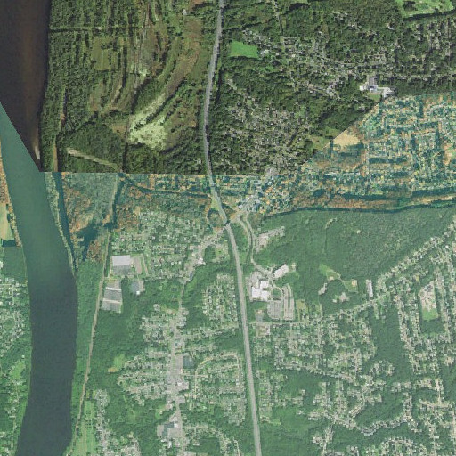 Aerial imagery of Interchange 49, CT