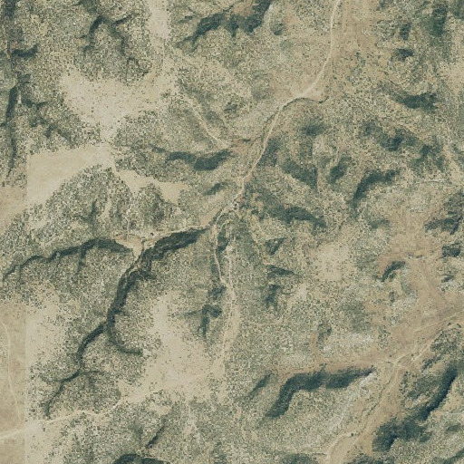 Aerial imagery of Dave Wright Hill, CO