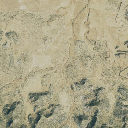 Aerial imagery of Shell Canyon, CO
