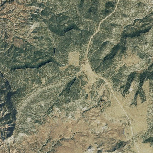 Aerial imagery of Glover Spring, CO