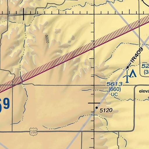 FAA VFR chart of Soldier Spring, CO