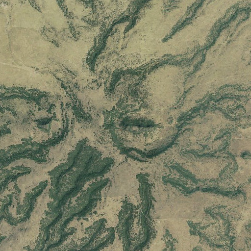 Aerial imagery of Mesa de Maya, CO
