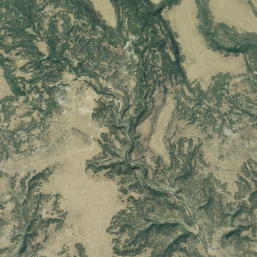 Aerial imagery of Gotera Rincon, CO