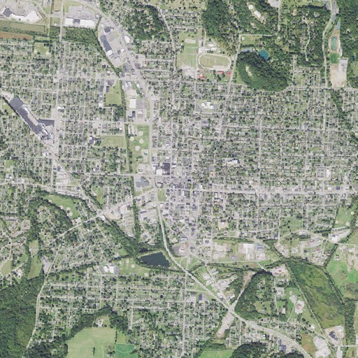 Aerial imagery of Howes Academy (historical), OH