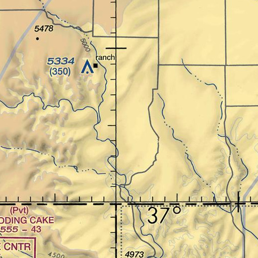 FAA VFR chart of Big Hole Spring, CO
