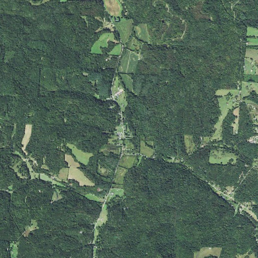 Aerial imagery of Ewing Cemetery, OH