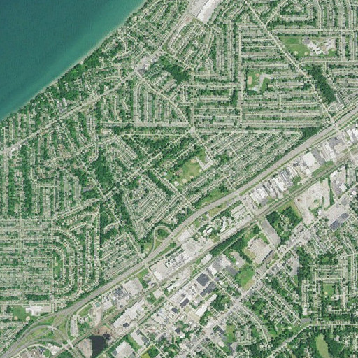 Aerial imagery of Jindra Park, OH