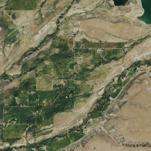 Aerial imagery of Juniata Ditch, CO