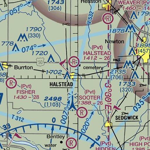 FAA VFR chart of Riverside Park, KS