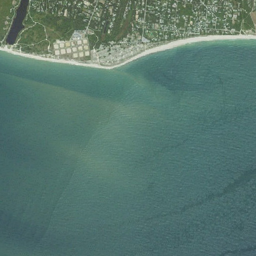 Aerial imagery of Surfside Beach, MA