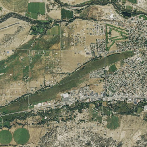 Aerial imagery of Murry Ditch, CO