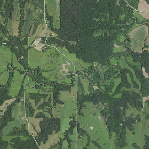 Aerial imagery of Hammond Bridge, IA