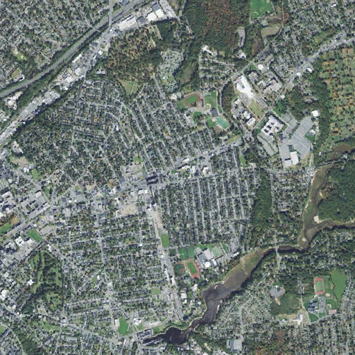 Aerial imagery of Magna Hall, MA