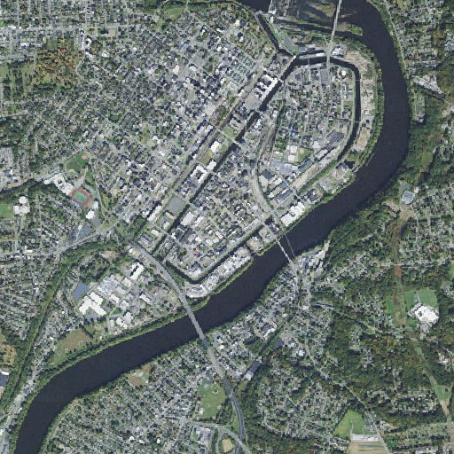 Aerial imagery of Morgan Elementary School, MA
