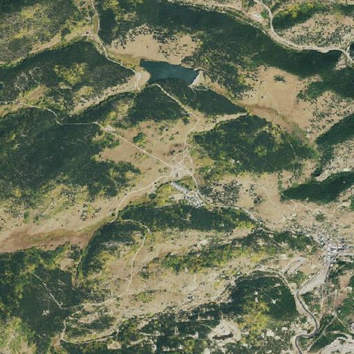 Aerial imagery of Boodle Mine, CO