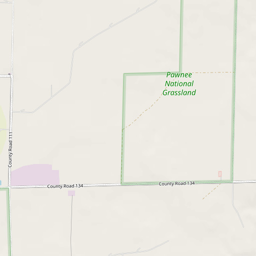 OpenStreetMap map of Sample Windmill, CO