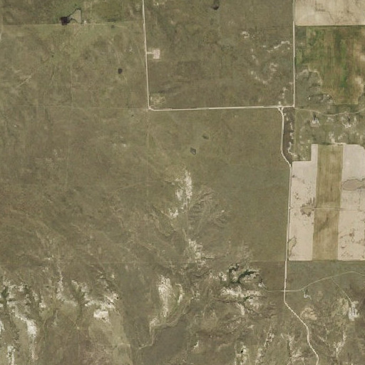 Aerial imagery of Gull Windmill, CO