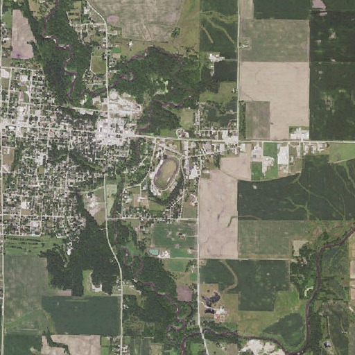 Aerial imagery of Sac County Fairgrounds, IA