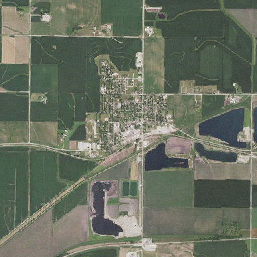 Aerial imagery of Home Elevator Company Elevator, IA