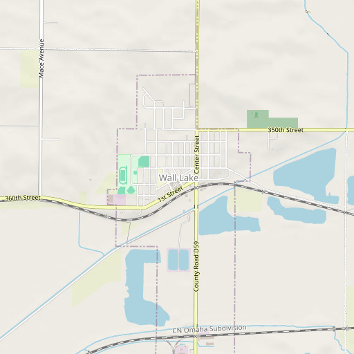 OpenStreetMap map of Home Elevator Company Elevator, IA