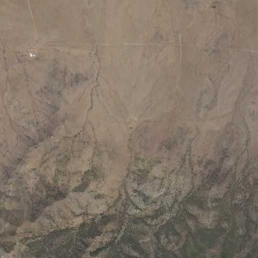 Aerial imagery of Pine Canyon Windmill, NM